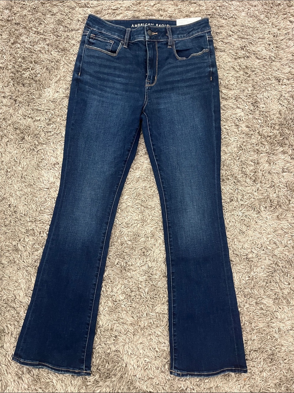 American Eagle Outfitters Dark Blue Flare Jeans